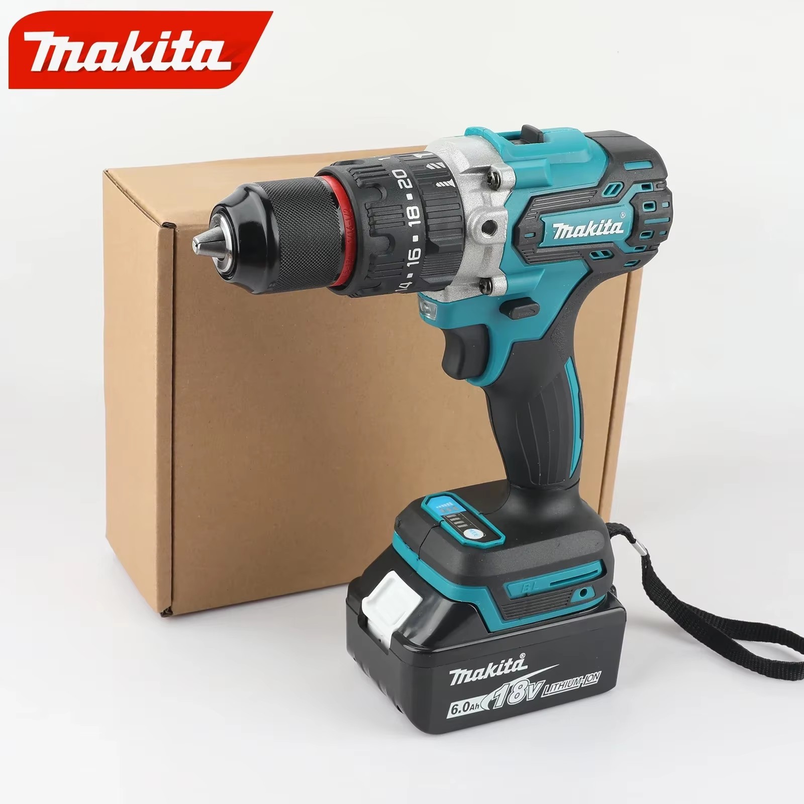 Makita Drill Ddf484 - Makita DDF487 Bürstenloser Akku-Bohrschrauber Kombi-Elektrowerkzeug-Set für