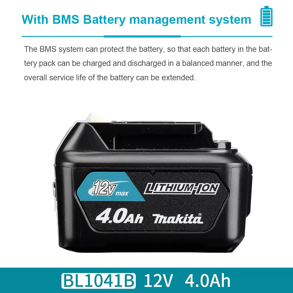 12V 4000mAh Lithium-Akku Wiede – Makita Drill Hp1640 Bewertung und Preis