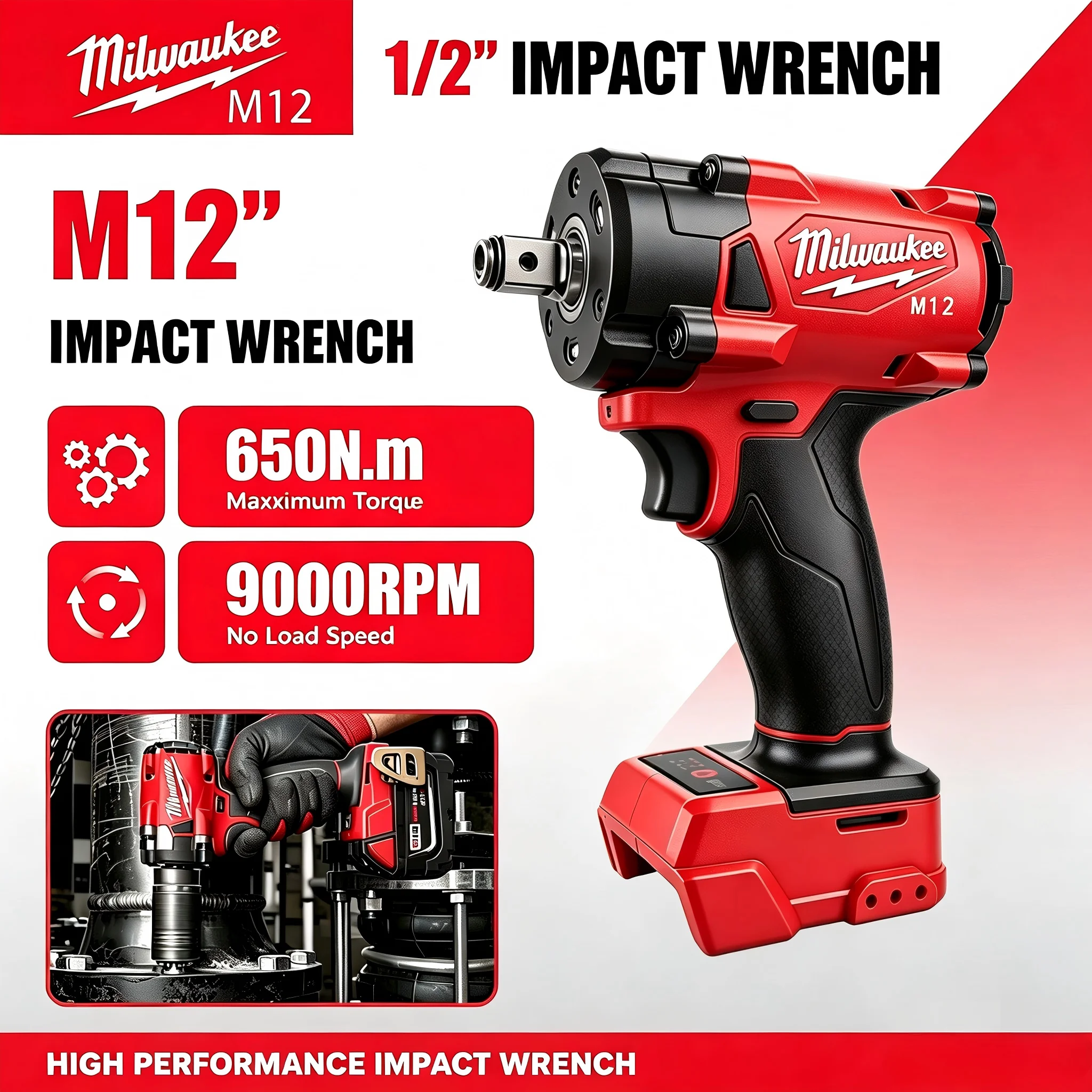 Milwaukee M12 1/2' M18 FUEL Bü – Milwaukee Drill M12 Fuel Bewertung und Preis